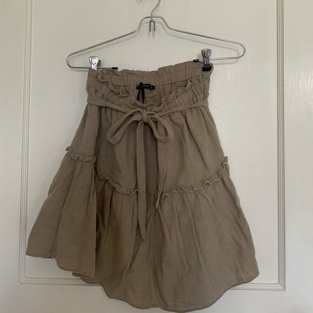 Cotton On Tyra Textured Mini Skirt